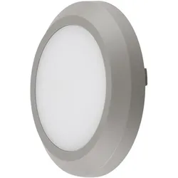Graue runde EVN LED Wandleuchte für Innen & Außen IP65