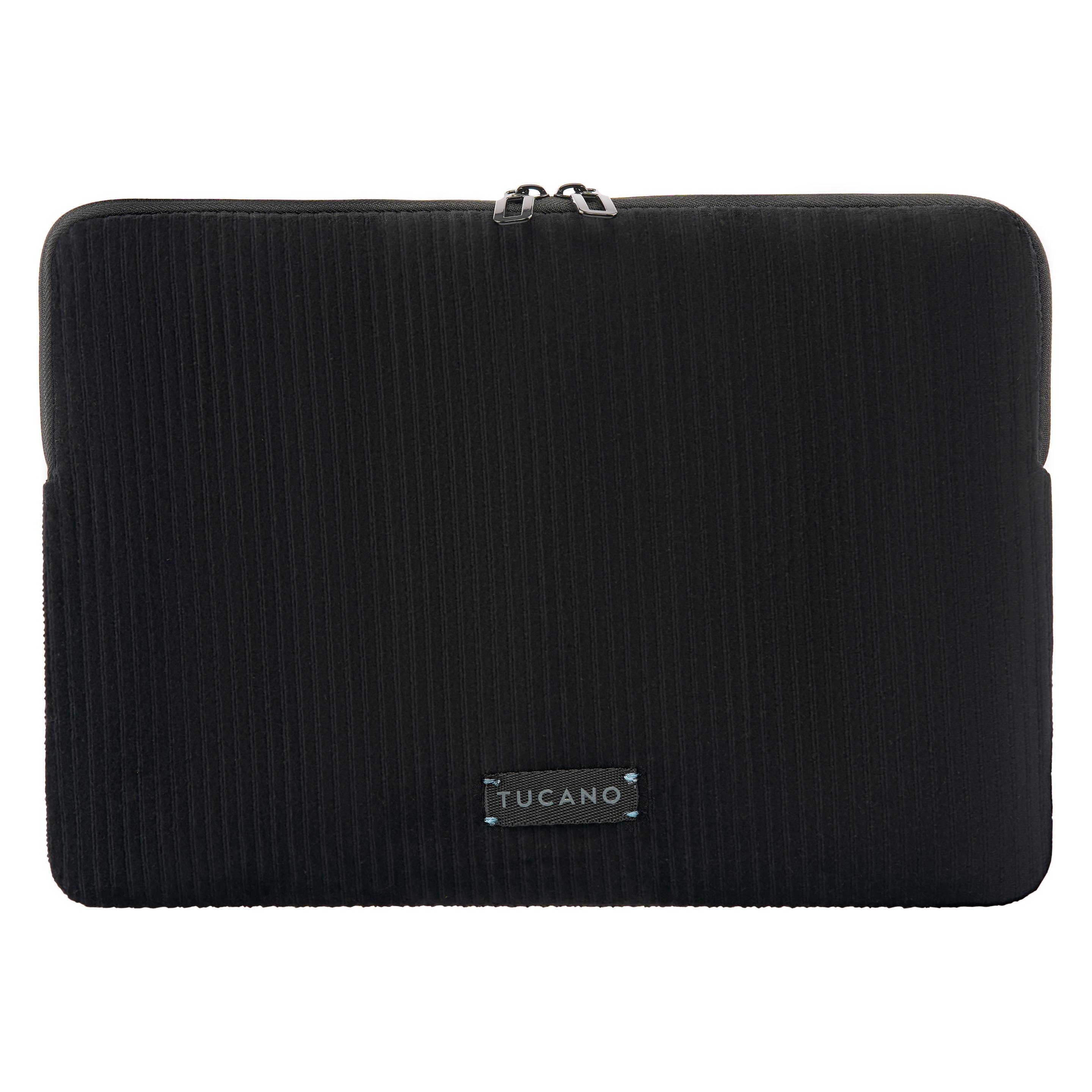 Tucano Velluto 2 Sleeve 16" - Schlankes Neopren Sleeve (16", Universal) (BFVEL2MB16-BK)