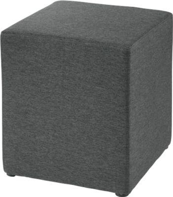 Sitzhocker Wall In, B 410 x T 410 mm, anthrazit