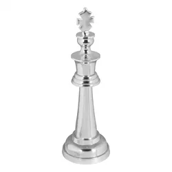 WOHNLING WL1.880 Deko Schachfigur König Aluminium