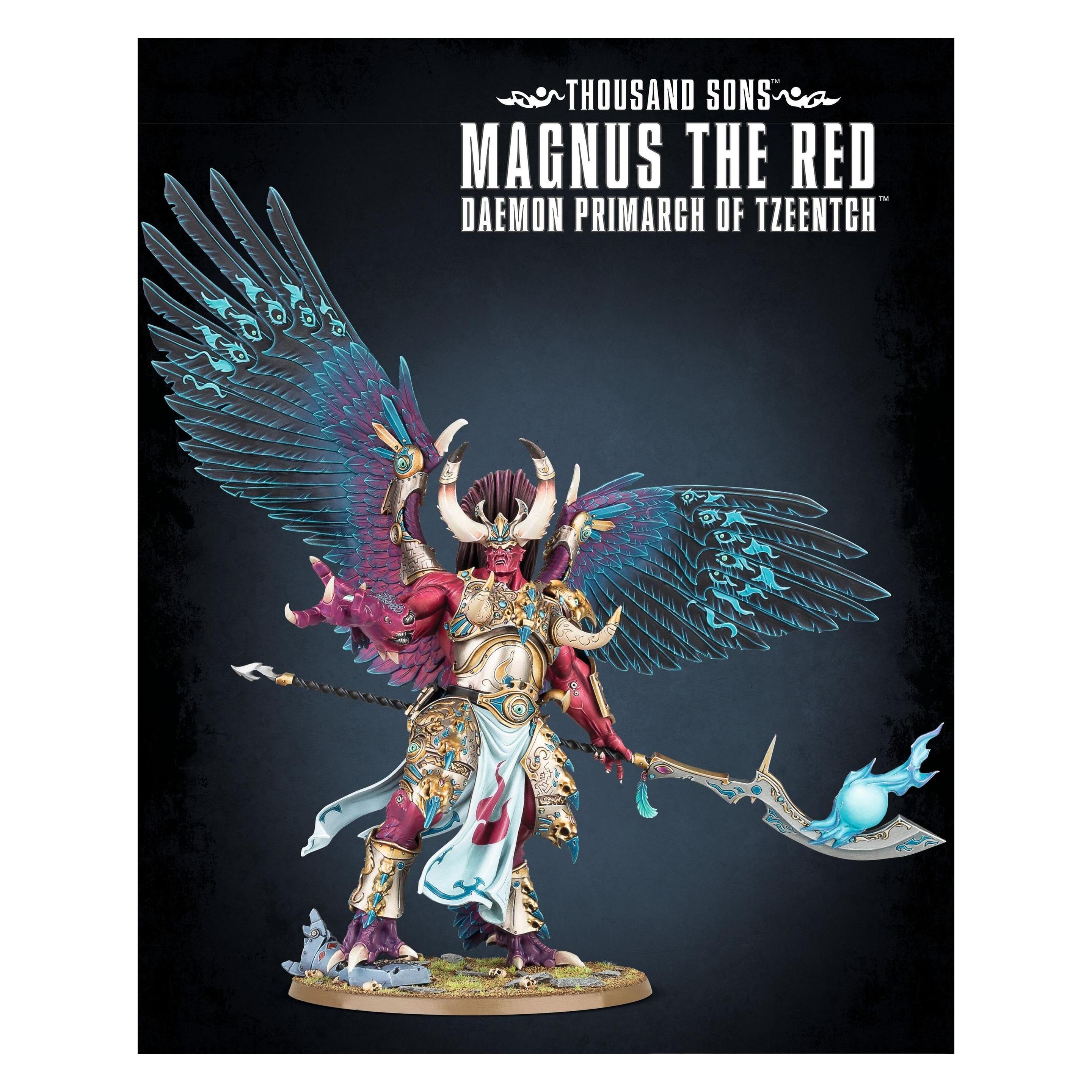 Games Workshop Warhammer 40k - Thousand Sons Magnus the Red (Kunststoff) (43-34)
