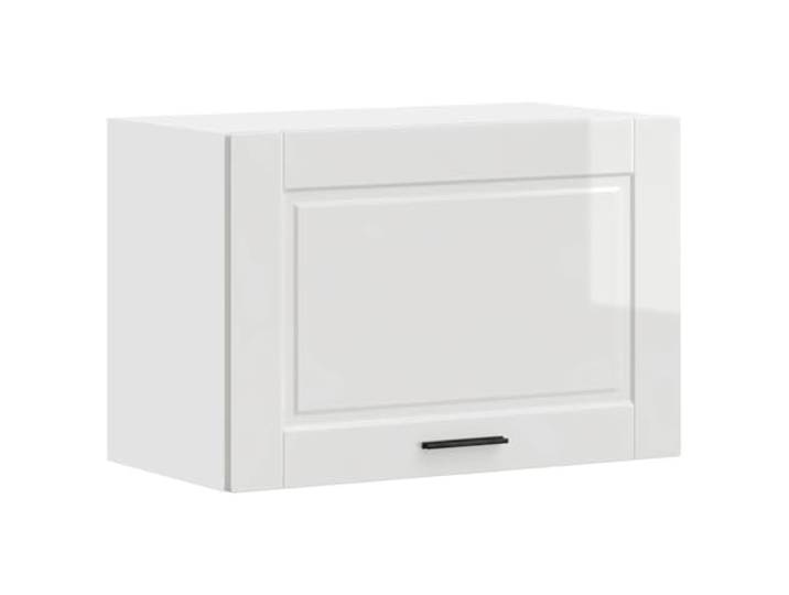 HKTMGDNG Küchen-Hängeschrank Porto 60x31x40 cm Hochglanz-Weiß Wandschrank für Küche und Speisekammer: Maximiert Bodenfläche durch Wandmontage mit geschütztem Stauraum für Geschirr.