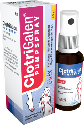 GALENpharma GmbH CLOTRIGALEN Pumpspray 40 ml 07478650