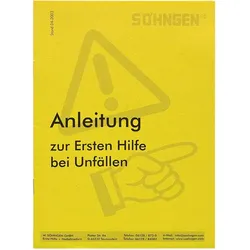 Anleitung zur Ersten Hilfe