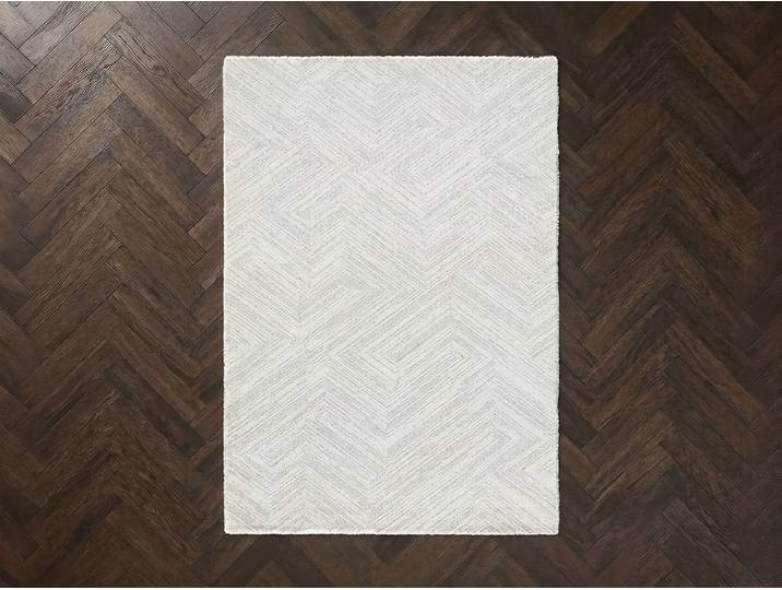 Tapis poils courts TRINA motif graphique