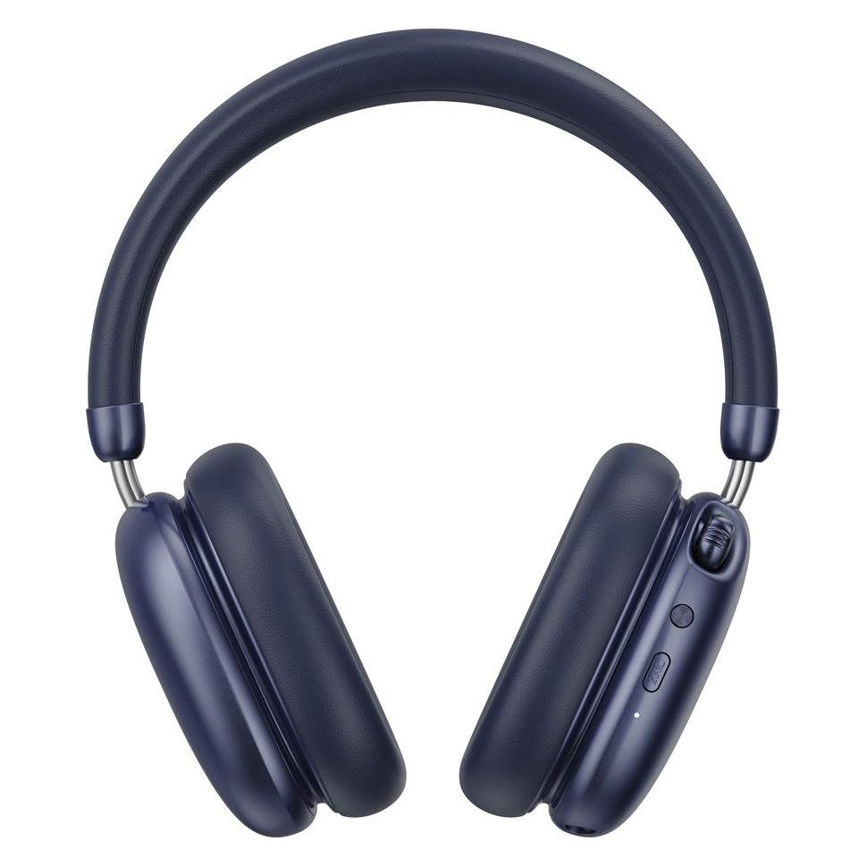 Havit Space S1 - Kabellose Bluetooth-Kopfhörer mit Geräuschunterdrückung (blau) (ANC, 1.67 h, Kabelgebunden, Kabellos) (H670BT blue)