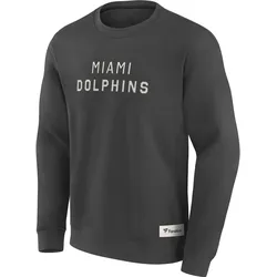 Fanatics Miami Dolphins Sweatshirt Herren | Gr. M | grau - grau
