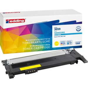 Edding kompatibel für Samsung CLT-Y404S,  Druckerpatrone EDD-3059, 1000 Seiten, gelb