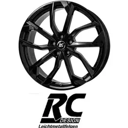 RC-Design RC34 8,5X20 5/108 ET45 Schwarz lackiert