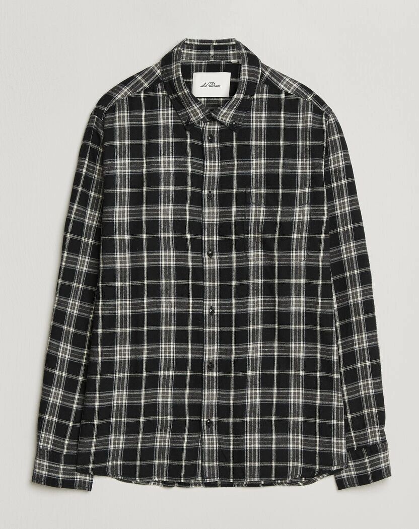 Les Deux Vintage Check Shirt Black