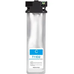 Kompatible XL-Druckerpatrone wie Epson C13T11D240 cyan, T11D2