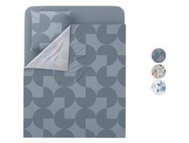 LIVARNO® Parure de lit en coton, 3 pièces