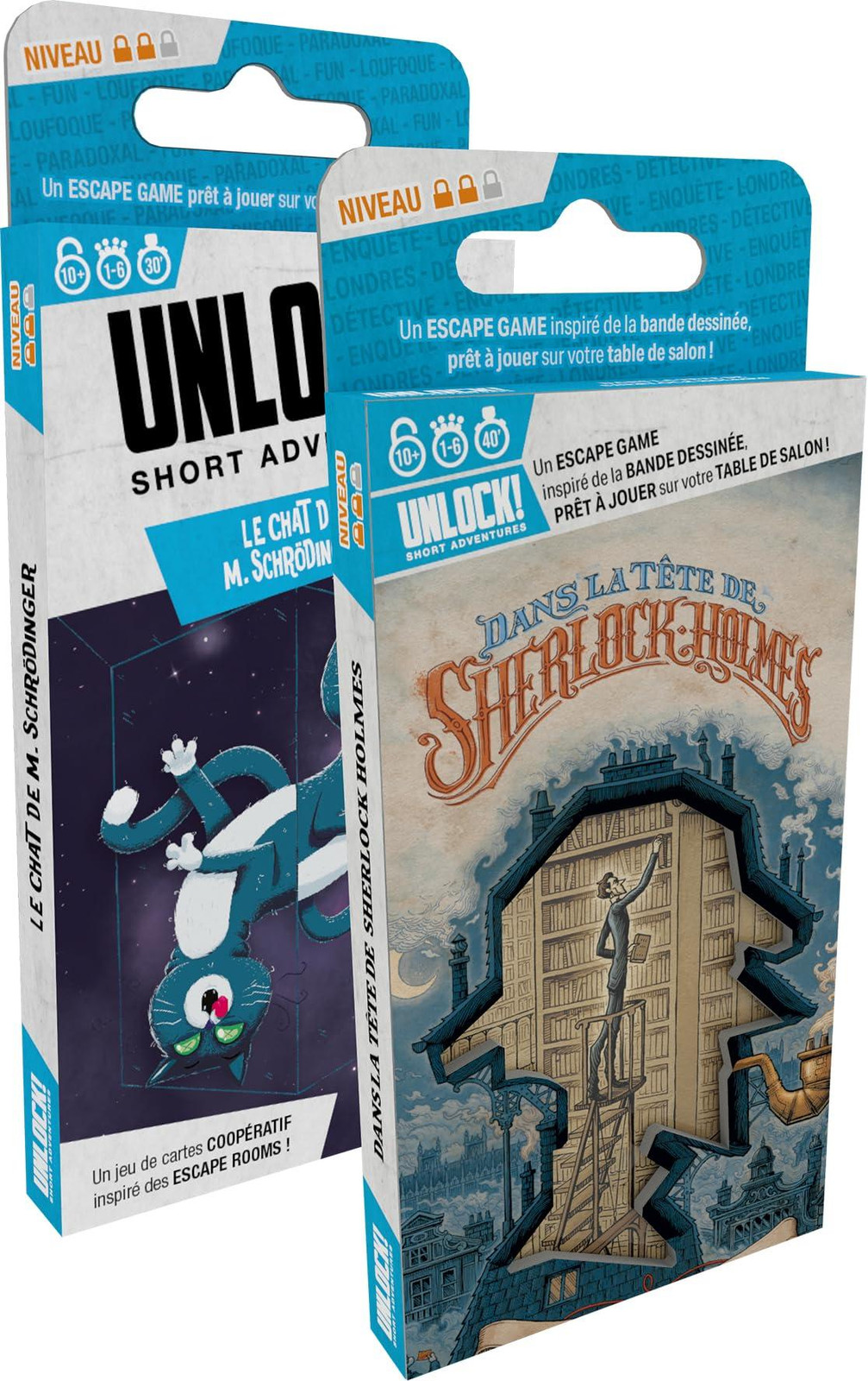 Asmodee - Unlock! Korte Avontuur - In de Gedachten van Sherlock Holmes