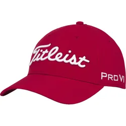 Titleist Cap Tour Performance, weinrot/weiß