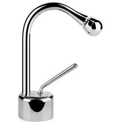 Gessi, Bidetarmatur, Goccia Bidet-Einhebelmischer, ohne Ablaufgarnitur, Anschluss-Schläuche 3/8, Auslauf um 360 sc