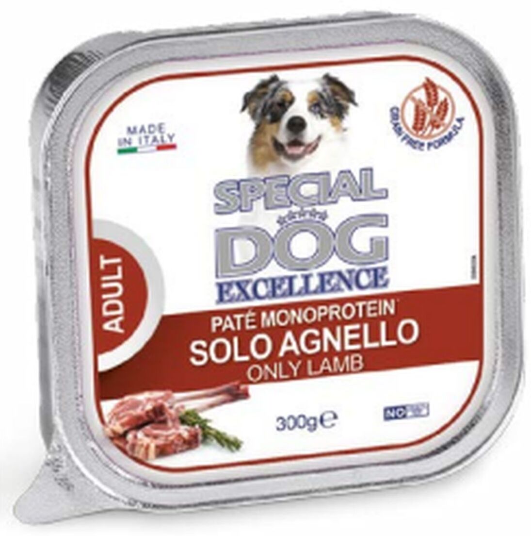 Special Dog Excellence Monoprotein Vaschetta Multipack 18x300G AGNELLO