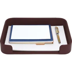 Stackers Brief- und Dokumenten-Organizer, 24,5 x 32,5 cm, Bordeauxrot