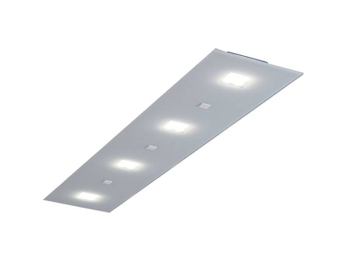 Escale Deckenlampe Studio weiss Glas 1010 lm B 20 cm - Farbe: Weiß - LED - Lichtfarbe: Extra warmweiss - LED Energiesparlampen