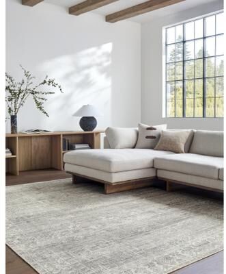 Galey Alix x Livabliss Collins Avenue VII Vintage Medallion Area Rug