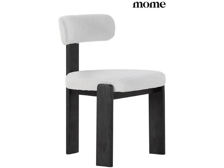 MOME Stuhl NADIA Stoff wolkengrau