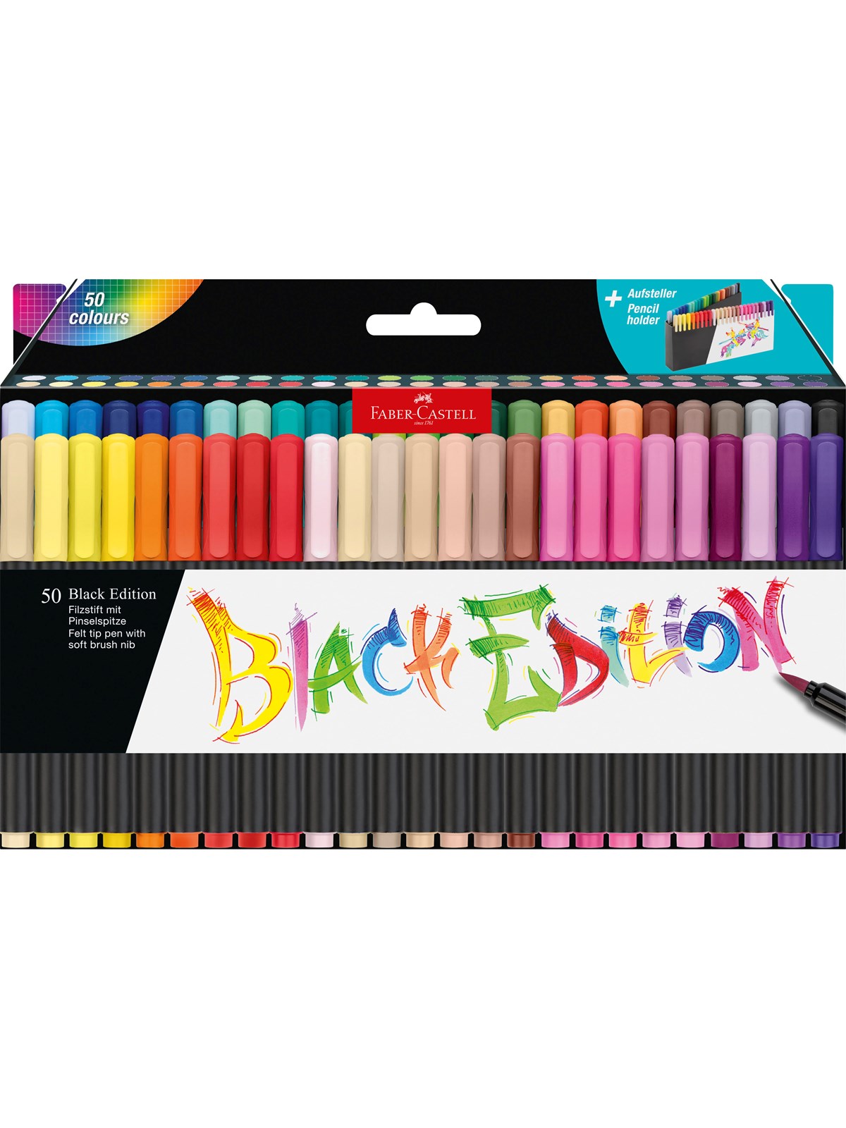 Faber-Castell Filzstift Black Edition 50er
