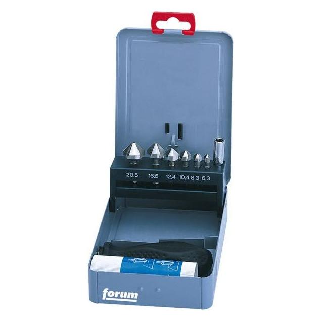 Forum Professional Solutions Kegelsenker-Bit-Satz D335C HSS 6,3-20,5mm 90G (6,3-20,5 mm) (4317784812153)
