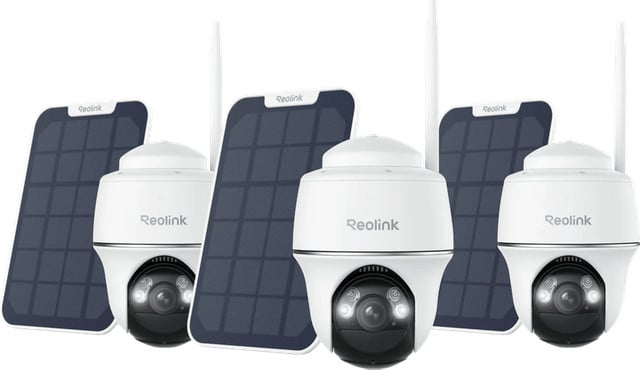 Reolink Argus B430 met Solar Panel 3-Pack
