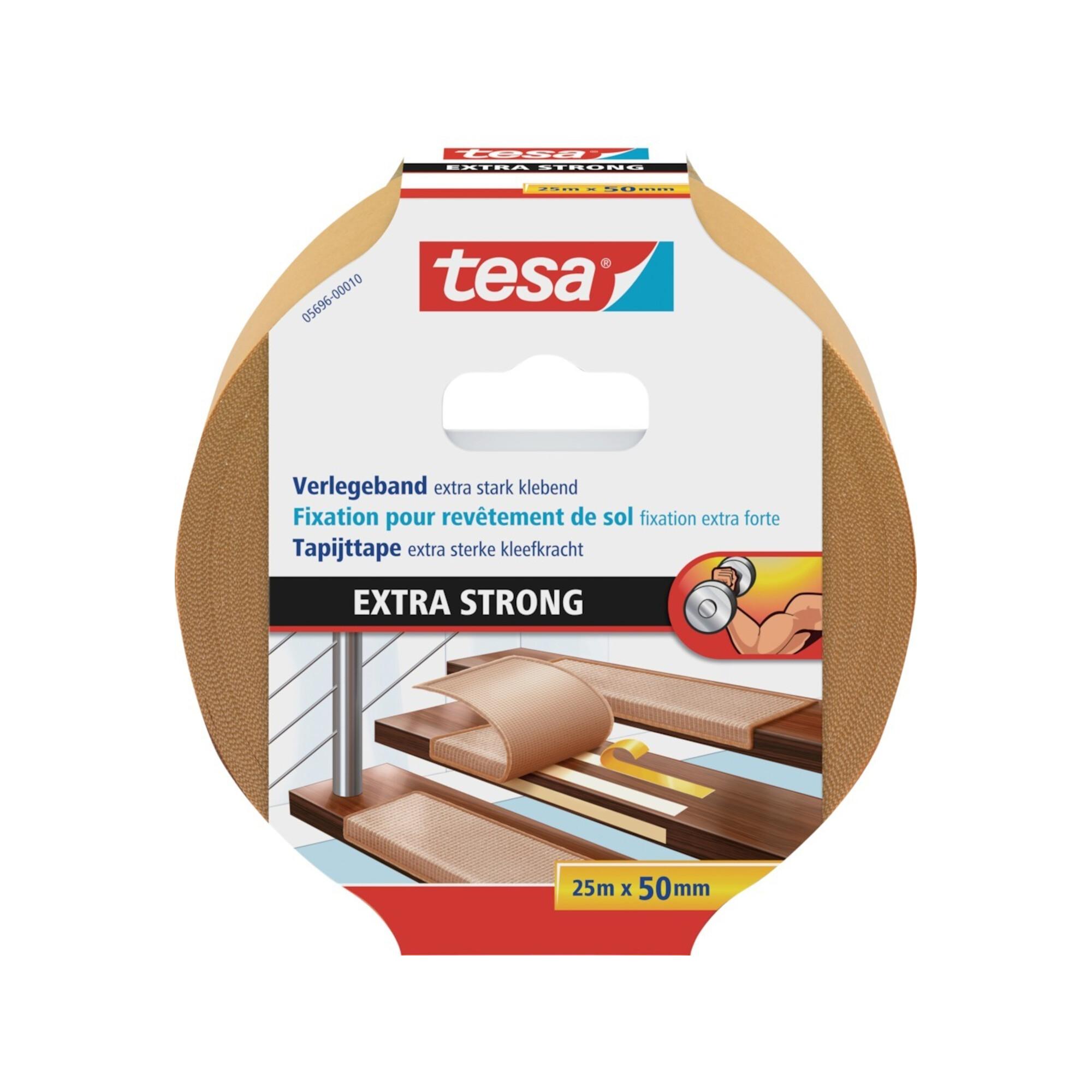 tesa® 5696 Doppelseitiges Verlegeband 25 m × 50 mm (05696-00010-11)