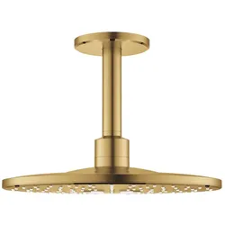 Grohe, Duschbrause, Kopfbr RAINSHOWER SMARTACTIVE 310 Deckenausl 142mm cool sunrise gebürstet (2 Strahlarten, 25 l/min)