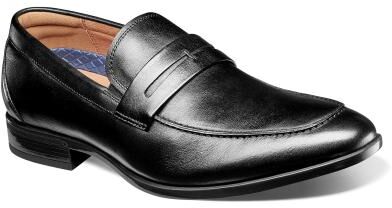 Florsheim Zaffiro Moc Toe Penny Loafer - Mens 8.5 Black Slip On W