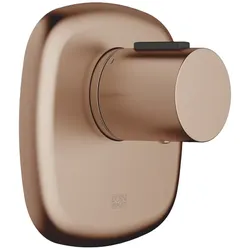 Dornbracht COYA xTOOL UP-Thermostat ohne Mengenregulierung, Bronze gebürstet PVD, Abdeckplatte 123 x 123 mm