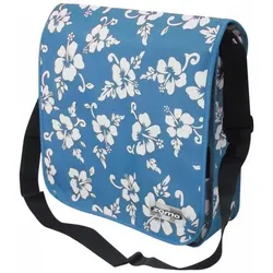 Zomo Recordbag Street-1 Ltd. Flower Blau, DJ Cases, Blau