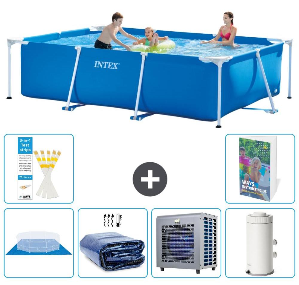 Rechteckiger Frame Pool - 300x200x75 cm - 5-teilig S104