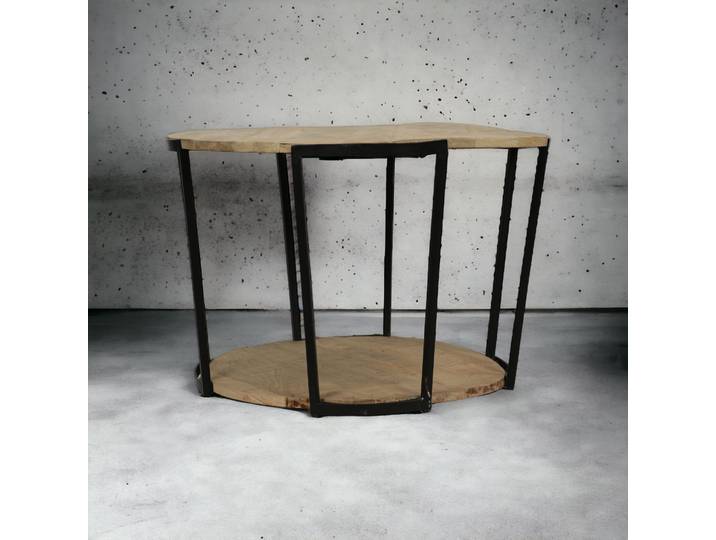 Table Basse ronde Industrielle