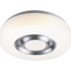 8 Watt LED Decken Lampe rund Leuchte Beleuchtung Metall weiß Aluminium Acryl opal Globo 41688 ONIL
