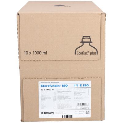 Sterofundin ISO Ecoflac Plus Infusionslösung 10x1000 ml