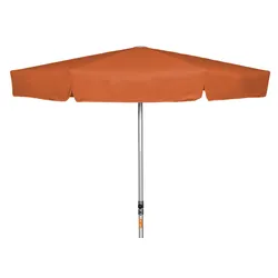 Doppler Sonnenschirm / Großschirm "Alu Expert Teleskop 400", inkl. Schutzhülle,terracotta,Ø 400 cm