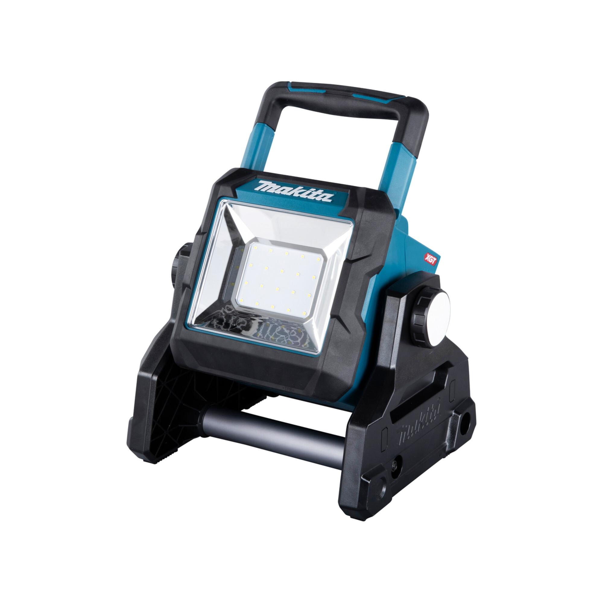 Makita ML003G LED-Baustrahler mit bürstenlosem Motor und 18 V - 40 V Stromversorgung)