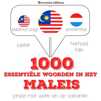 1000 essentiële woorden in het Maleis - JM Gardner, Audio, 9782821123380
