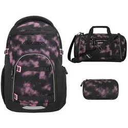 coocazoo BYTE Schulrucksack-Set 3tlg