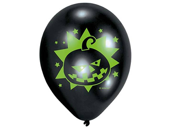 Amscan – 999246 – 6 ballonnen latex Halloween – 70 cm