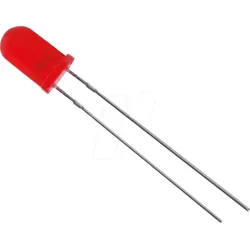 5034R1D-ESB-E - LED 5mm, bedrahtet, rot, 3000 mcd, 60°