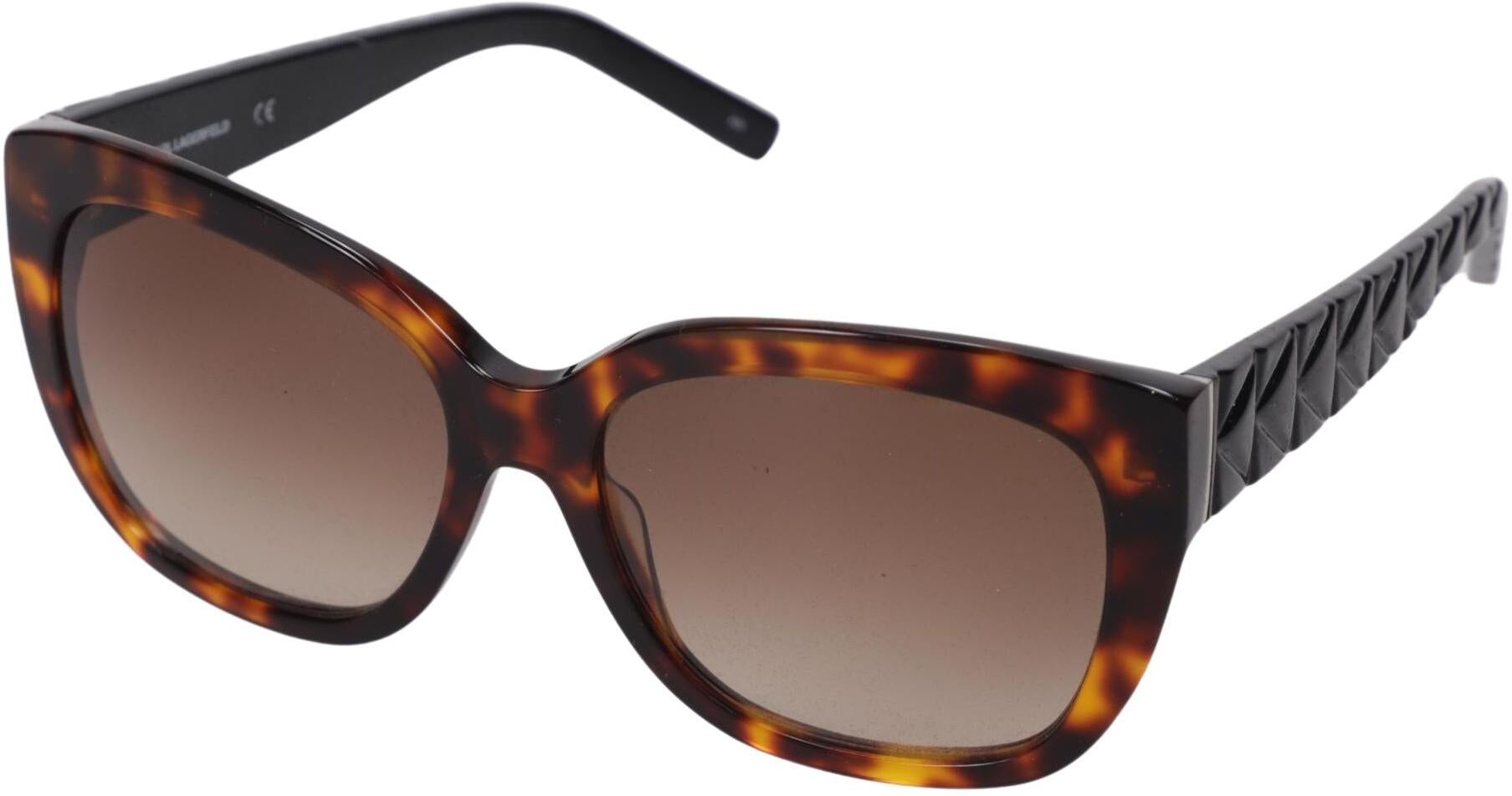 Karl Lagerfeld Damen Sonnenbrille, Braun - Second Hand
