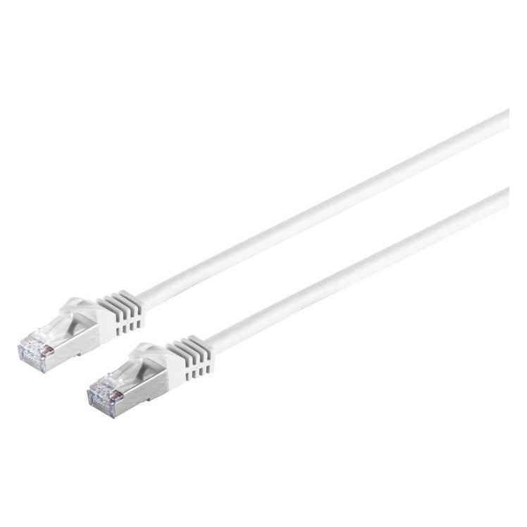MicroConnect RJ45 patch cord S/FTP (PiMF) (S/FTP, CAT7, 15 m) (SFTP715W)