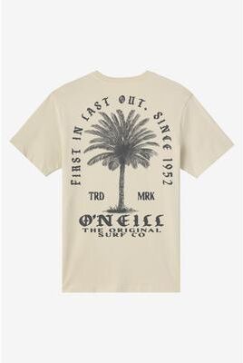 O'Neill s Tag Line Classic T-Shirt in Lt Khaki, Size Large