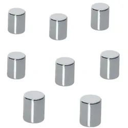 Sigel 8er-Set Neodym Magnete »Zylinder« B3103 silber, 1 cm