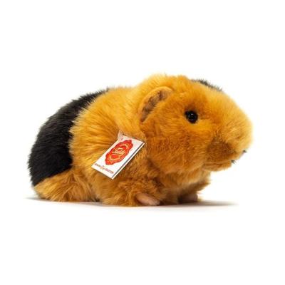 Teddy Hermann 92660 - Meerschweinchen schwarz/gold, 20 cm, Plüschtier
