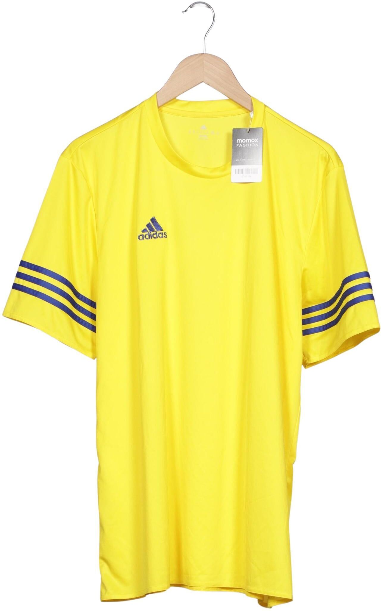 Adidas Herren T-Shirt, Gelb, Gr. 9Xl, Synthetik - Second Hand