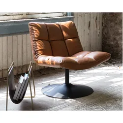 Dutchbone »Bar lounge« Sessel Kunstleder braun