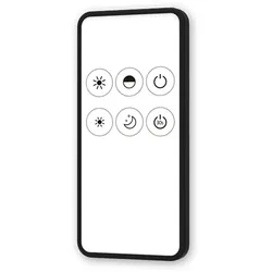 ISOLED Sys-Pro 1 Zonen Fernbedienung Mini, inkl. Batterie, Single Color Dimmung ISO-114432
